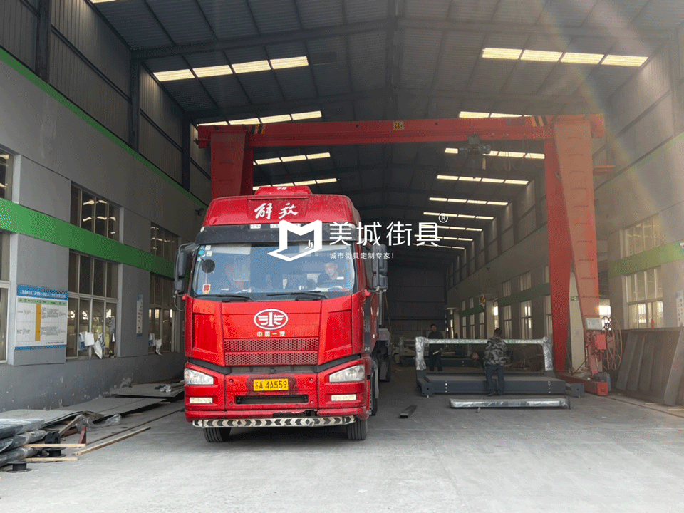 2022.11.8美城街具供應(yīng)南京公交候車(chē)亭發(fā)貨記錄